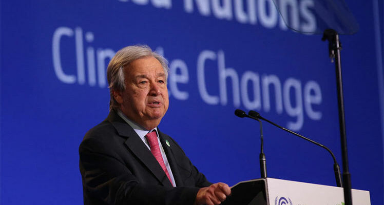 Antonio Guterres COP26 1