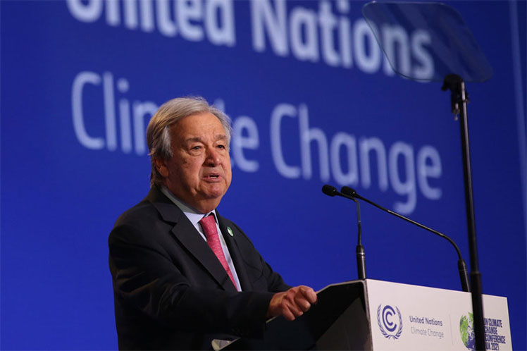 Antonio Guterres COP26 1