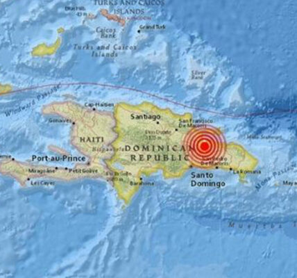 Reportan 7 sismos en Republica Dominicana en las ultimas horas