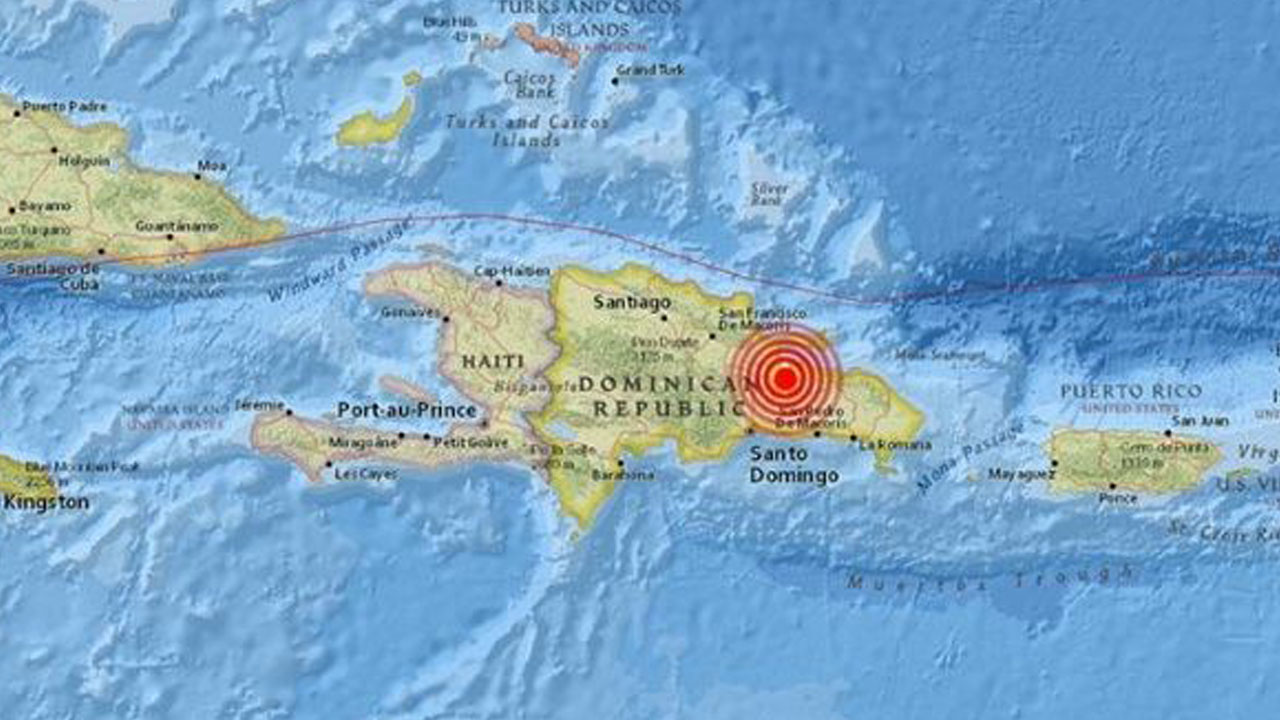 Reportan 7 sismos en Republica Dominicana en las ultimas horas