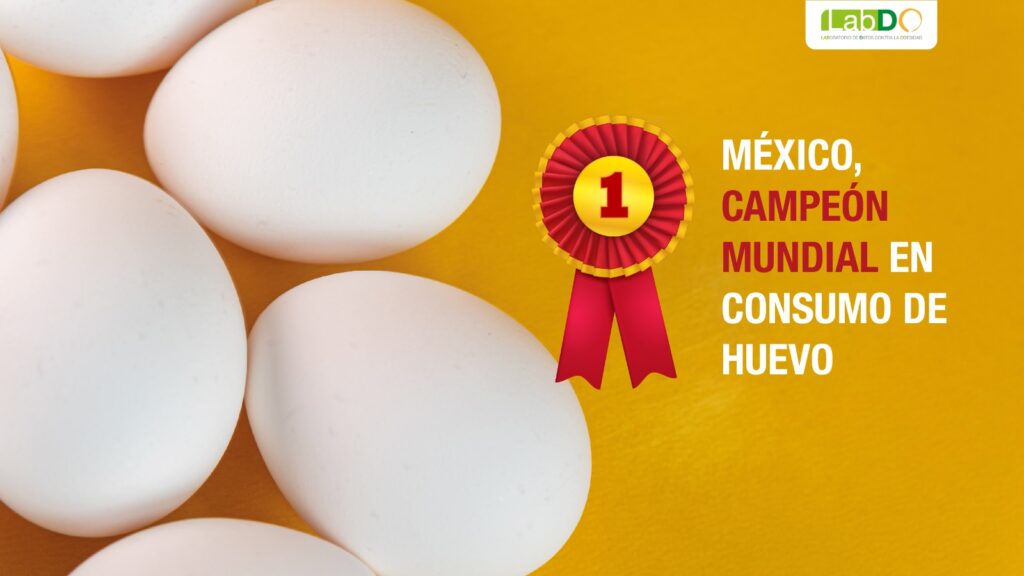 Mexico Campeon de Consumo de Huevo