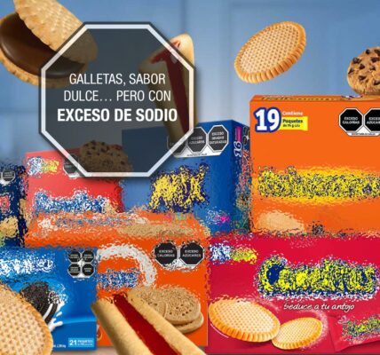 Galletas, exceso de sodio