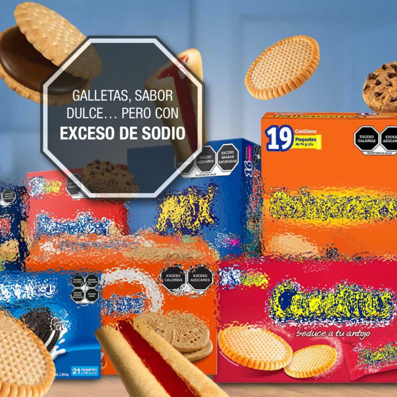 Galletas, exceso de sodio