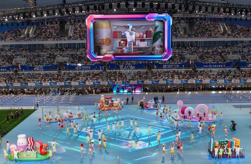 (Multimedia) Segunda edición de Juegos Mundiales de Robots Humanoides abre en Beijing, con más de 2.000 robots 2 12 7 4
