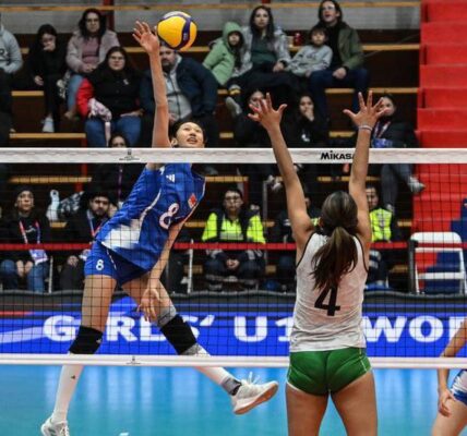 (Multimedia) Voleibol (f): China y EE. UU. cierran fase de grupos con puntaje perfecto en mundial sub-17 de Chile 3 13 3 10