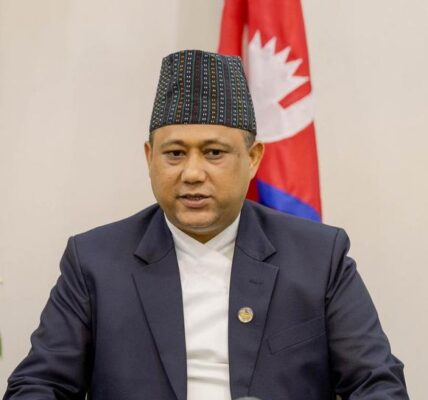(Multimedia) Entrevista: Datos compartidos por China ayudan a respuesta de Nepal ante desastre, afirma canciller nepalí 2 3 2 12
