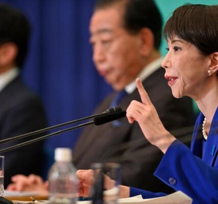 (Multimedia) Dimite el gabinete de la primera ministra japonesa Takaichi 2 3 5 4