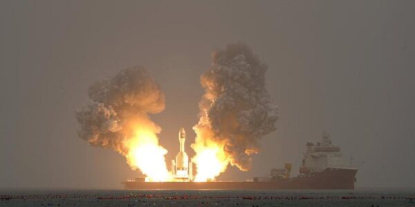 (Multimedia) Ampliación: China lanza cohete Gravity-1 desde el mar 19 39 7