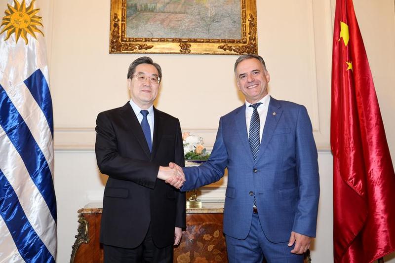 China está dispuesta a reforzar la asociación estratégica integral con Uruguay, según vicepremier chino 1 43 6