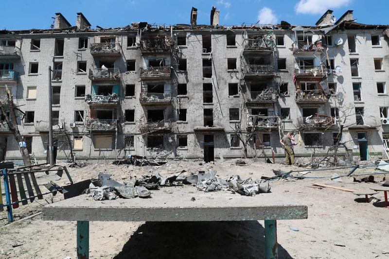 (Multimedia) Ataques con misiles y drones contra Kiev dejan un muerto y 12 heridos 1 5 1 9