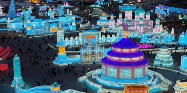 (Multimedia) ¿Nieve en verano? El parque temático de hielo y nieve más grande del mundo lanza nuevas y emocionantes ofertas 14 51 1