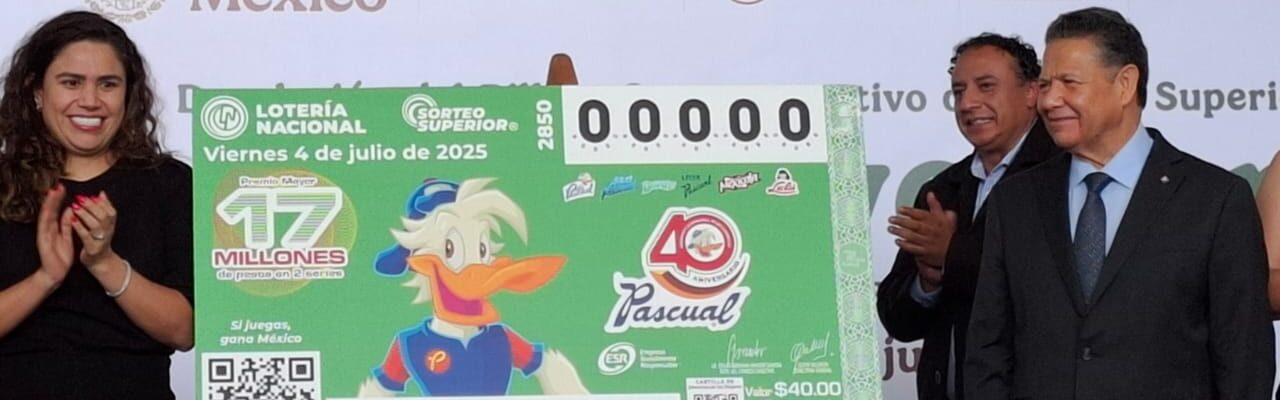 Cooperativa Pascual 40 Anos de Lucha y Exito Obrero Celebrado en Billete de Loteria