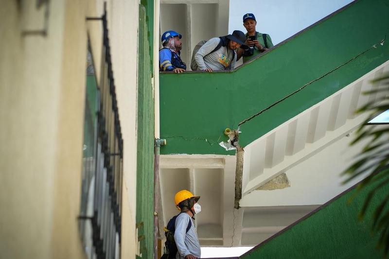 Ciudad colombiana de Cali afronta emergencia de vivienda tras terremoto con albergues comunitarios 1 111 4