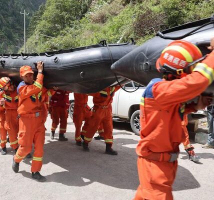 (Multimedia) China lleva a cabo esfuerzos de rescate multidimensionales tras fatal avalancha de lodo en Xizang 2 12 9 6
