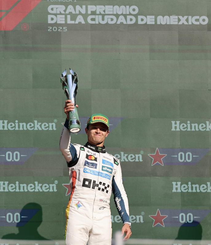 Norris retakes F1 title lead with dominant Mexican GP win 2 14 4 2