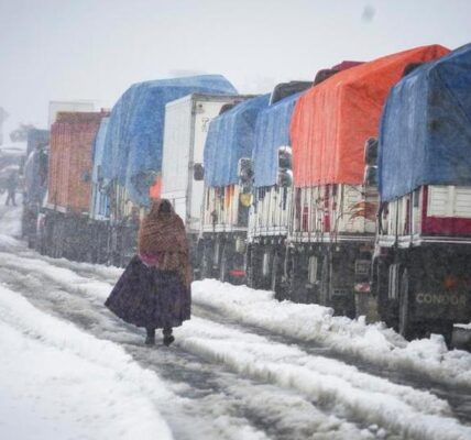 Nevadas y lluvias dejan más de 121.000 familias afectadas en Bolivia 2 166 4