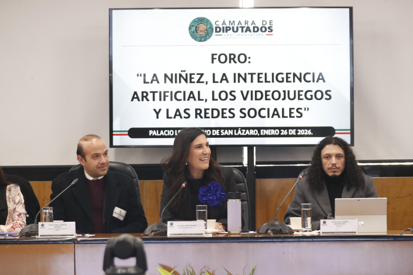 Cámara de Diputados, obligada a participar en la discusión de la IA, videojuegos y redes sociales y hacerlo bien: López Rabadán 1 2026 01 26 12 58 30pm