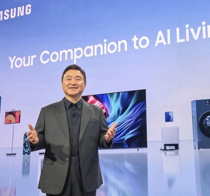 Samsung presenta su visión “Tu compañero para una vida con IA” en The First Look durante CES 2026 3 Samsung Corporate CES 2026 Samsung Presents ‘Your Companion to AI Living at The First Look Main1