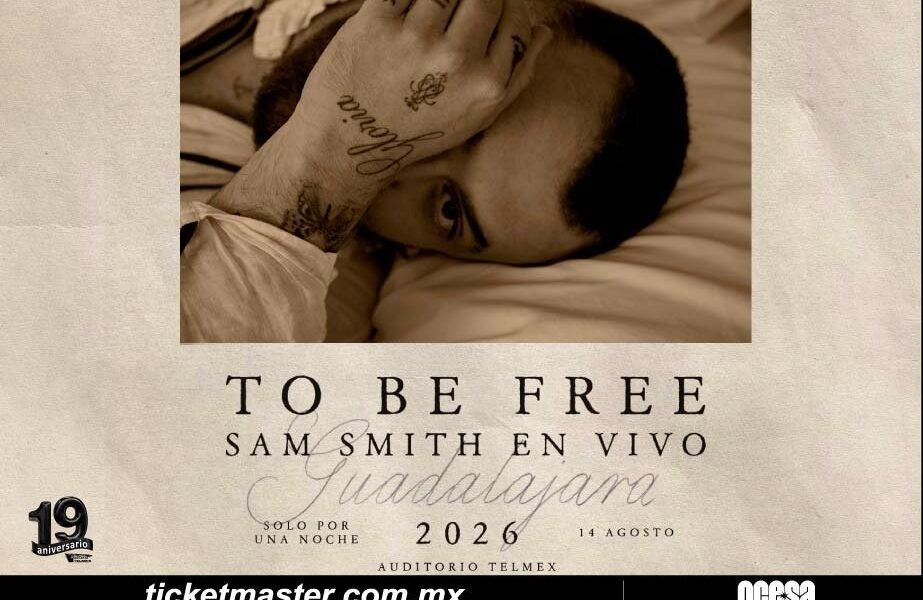 La magia de To Be Free de Sam Smith llegará a Guadalajara 1 image processing20260620 8 a79264