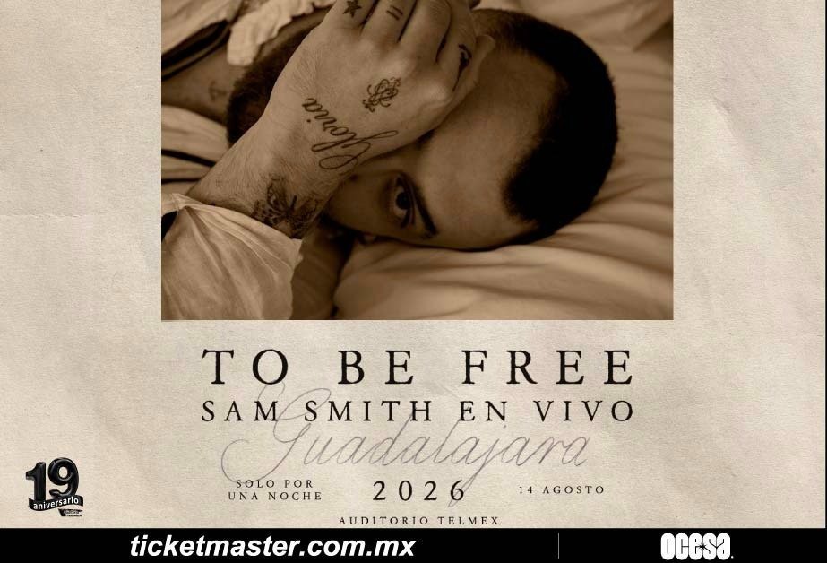 La magia de To Be Free de Sam Smith llegará a Guadalajara 1 image processing20260620 8 a79264