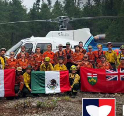La misión internacional de los 19 brigadistas de CDMX: ¿Cómo salvan los bosques canadienses? 3 2026 08 06t163806 432 13 1000x428