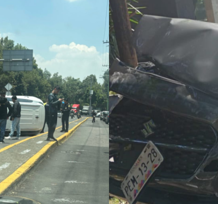 Dos choques graves con heridos se reportan este miércoles 12 de agosto en la alcaldía Miguel Hidalgo 1 2026 08 12t135117 874 13 1000x428