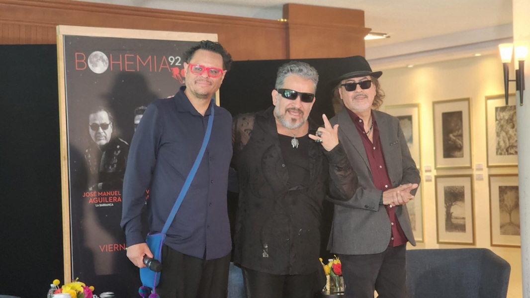 Salvador Moreno, Pascual Reyes y José Manuel Aguilera llevan el rock nacional a El Cantoral 1 BOHEMIA 2