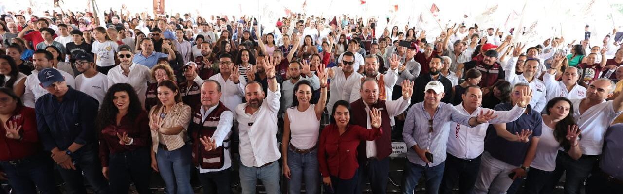 En unidad morenistas cierran filas con Claudia Sheinbaum y defienden la soberania de Mexico