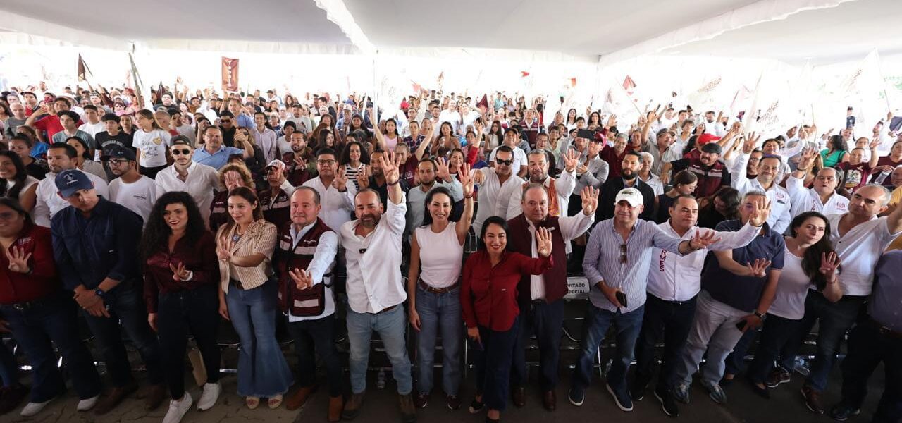 En unidad morenistas cierran filas con Claudia Sheinbaum y defienden la soberania de Mexico