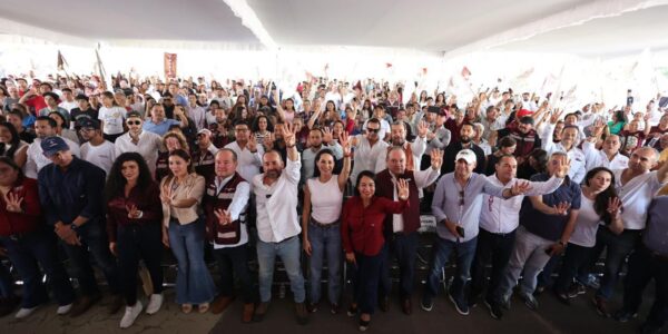 En unidad morenistas cierran filas con Claudia Sheinbaum y defienden la soberania de Mexico