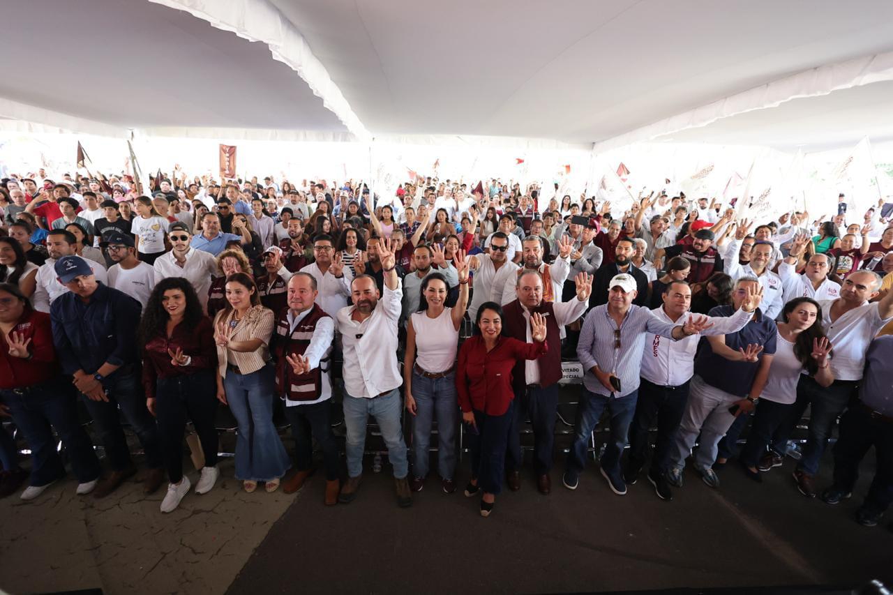 En unidad morenistas cierran filas con Claudia Sheinbaum y defienden la soberania de