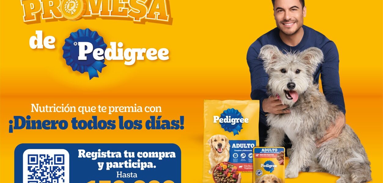 PEDIGREE® y Carlos Rivera premian el cuidado de tu perrito con su campaña más grande del año 1 Gana con la Promesa de Pedigree