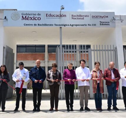 Inaugura presidenta Claudia Sheinbaum Bachillerato Nacional en Texcoco, Edomex 3 PORTADAS WEB 55