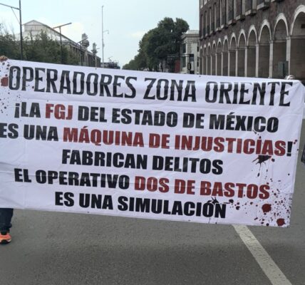 Unama denuncia abuso de autoridad y exige la devolución de máquinas aseguradas en el Estado de México 2 UNAMA MARCHA TOLUCA AGO 2026 FOTO3