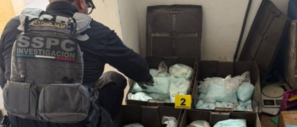 Golpe a 'Los Rusos': aseguran 120 kilos de pastillas de fentanilo en Mexicali 1 aseguran 120 kilos de pastillas de fentanilo ligadas a los rusos en mexicali