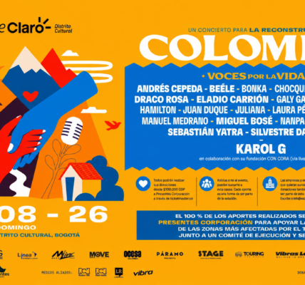 Colombia: Voces por la Vida reúne a la industria musical para apoyar a comunidades afectadas por el terremoto 3 c4f1f467 010f 48fe 807b 5f58031c315f