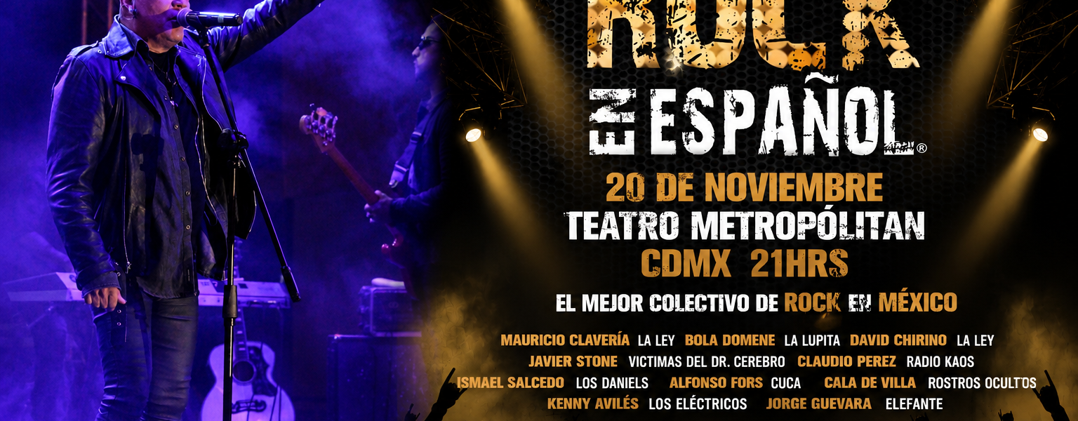 Diez figuras fundamentales harán rugir al Teatro Metropólitan con lo mejor del rock en español 1 e81defee 8a8d 4369 b941 af49f214f8c3