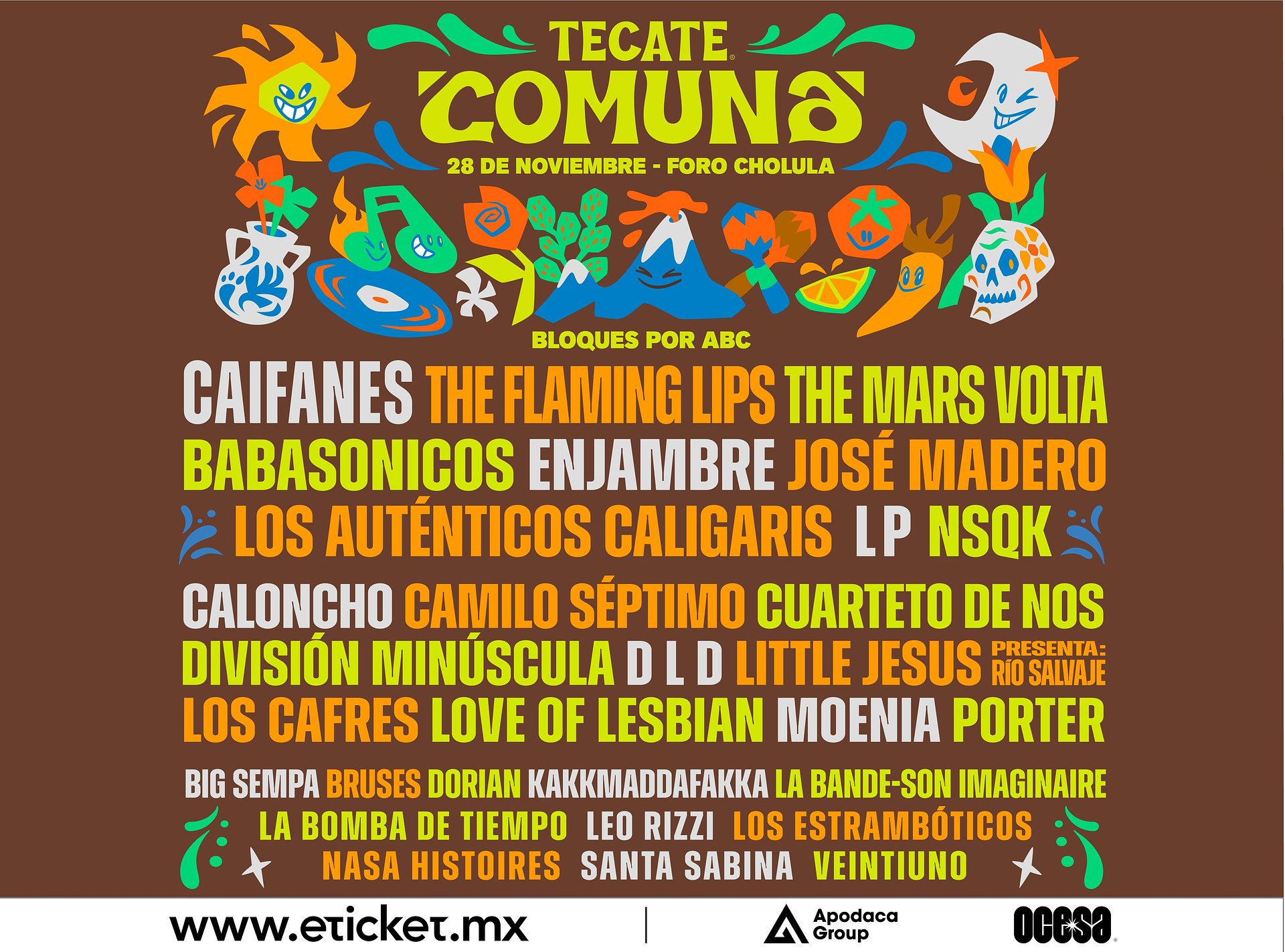 Tecate Comuna 2026 anuncia cartel para su edición del 28 de noviembre 1 image processing20260813 8 zzeas1