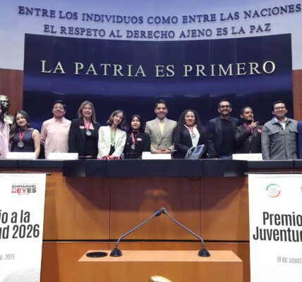 Entregan en el Senado Premio a la Juventud 2026 3 juventud