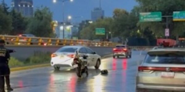 muere pasajero moto app condesa 13 1000x428