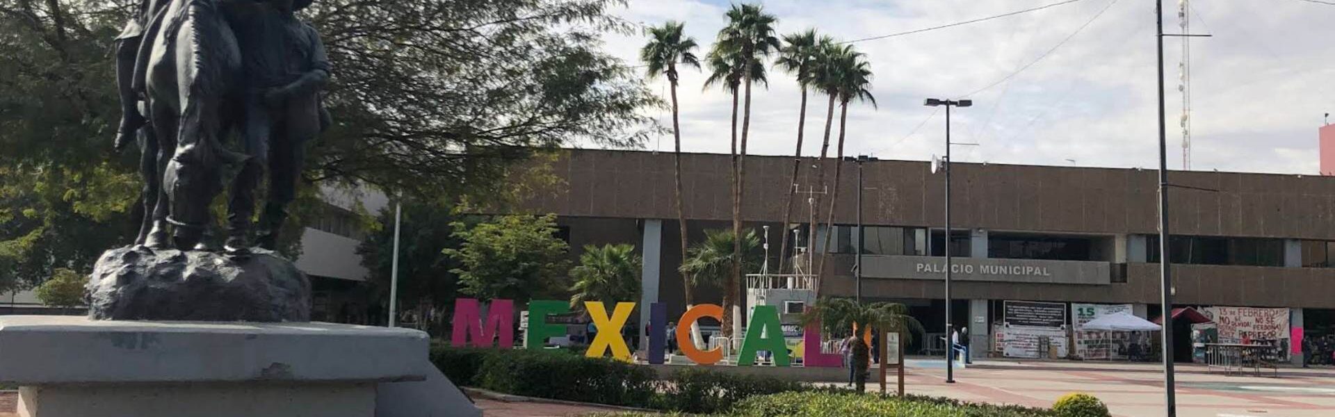 Alerta de EU en Mexicali enciende vigilancia; Sheinbaum asegura que autoridades están atentas 1 palacio municipal mexicali baja california