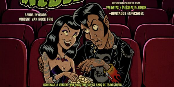 Rebel Cats llevará el horrobilly al Teatro Metropólitan con una noche de terror, rocanrol y homenaje a Vincent Van Rock 19 Rebel Cats 1