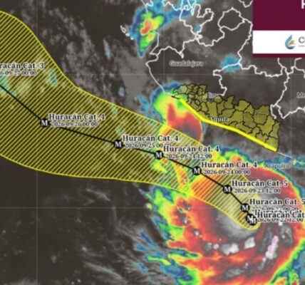 "Polo" toma fuerza en el Pacífico y se convierte en huracán categoría 5; provocará lluvias en el suroeste del país 2 f960x540 159288 233363 5050