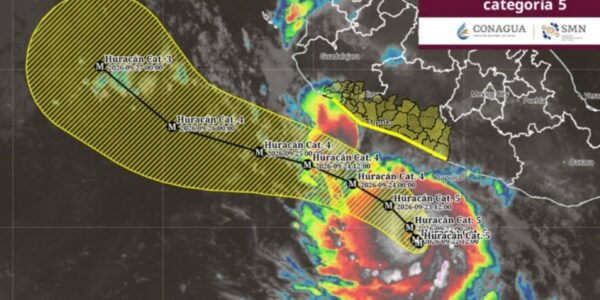 "Polo" toma fuerza en el Pacífico y se convierte en huracán categoría 5; provocará lluvias en el suroeste del país 15 f960x540 159288 233363 5050